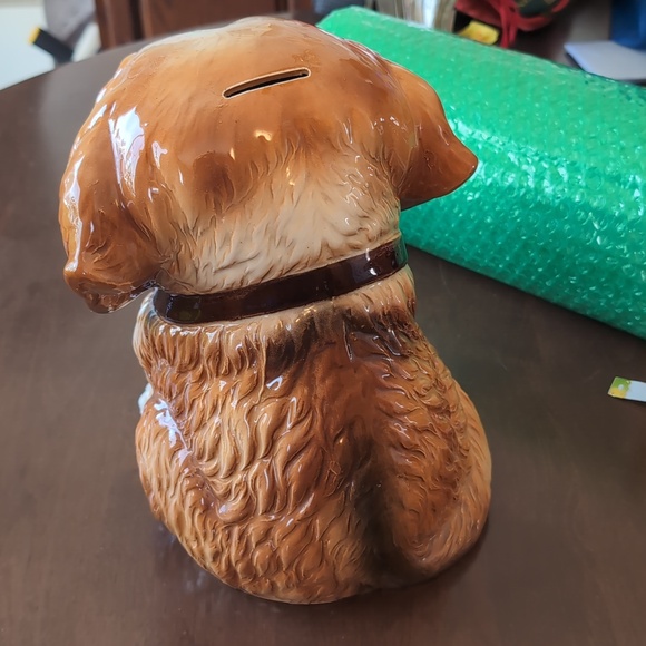 Saint Bernard Dog Japan Porcelain Barrel Collar - Pets Dog Decor - Picture 3 of 4